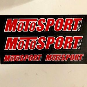 Motorsport stickers